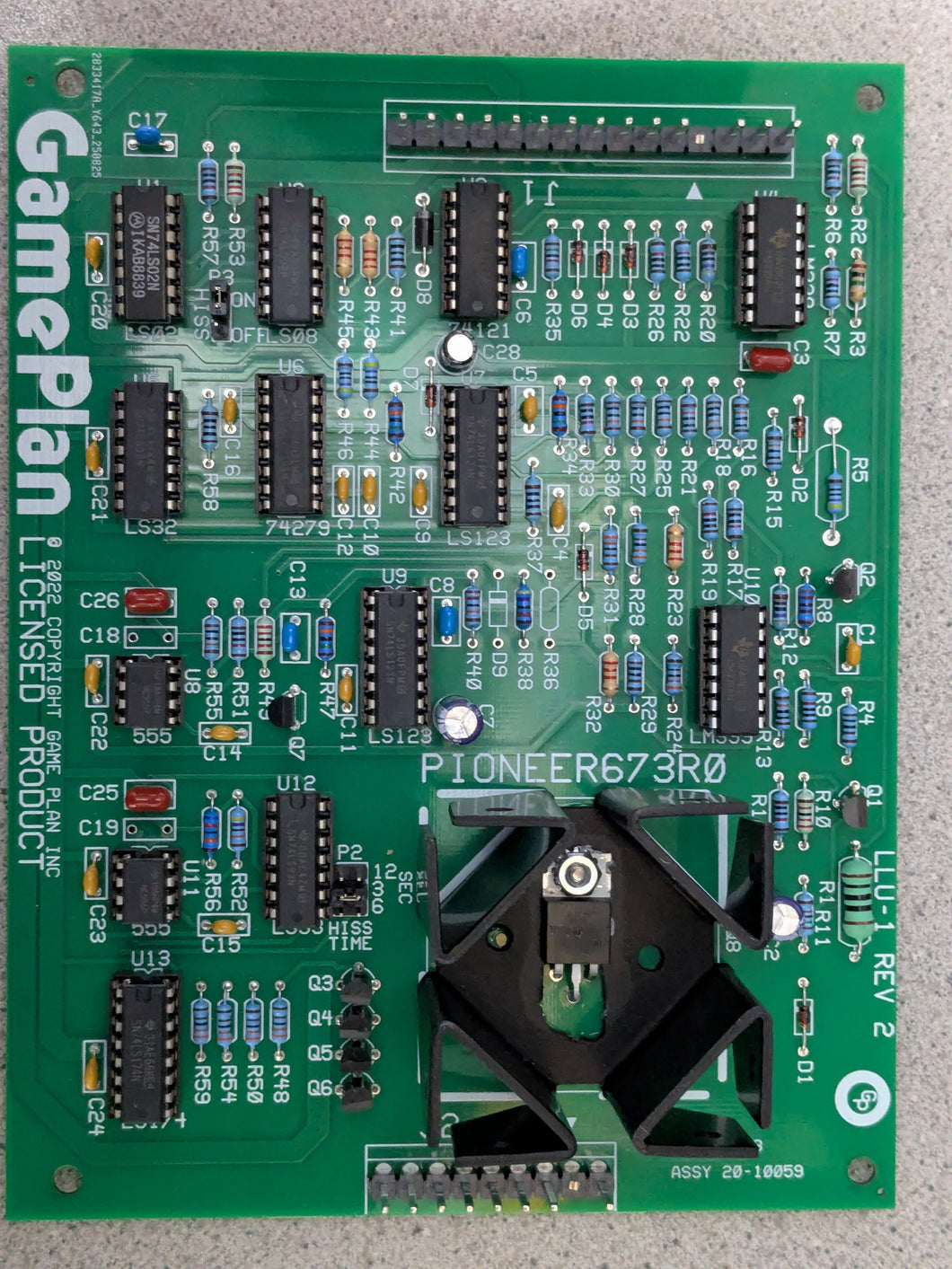 Game Plan LLU-1 special feature board specifically for Pinball Lizard