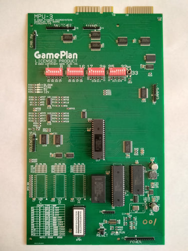 Game Plan MPU circuit board with EPROM ready to go with warranty