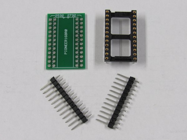 EPROM Adapter Board Converts 2532 to 2732 Pinout